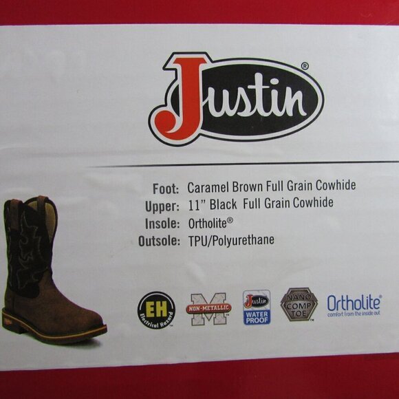Justin Men\'s 11\
